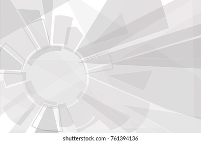 Abstract technology style background. Elegant gray backdrop for web site, tech presentations, cover template and wallpaper. Useful for engineering design solutions, banner and surface