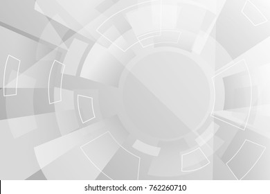 Abstract technology style background. Elegant gray backdrop for web site, tech presentations, cover template and wallpaper. Useful for engineering design solutions, banner and surface