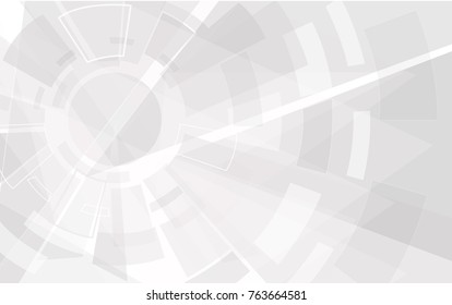 Abstract technology style background. Elegant gray backdrop for web site, tech presentations, cover template and wallpaper. Useful for engineering design solutions, banner and surface