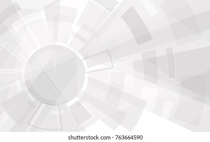 Abstract technology style background. Elegant gray backdrop for web site, tech presentations, cover template and wallpaper. Useful for engineering design solutions, banner and surface