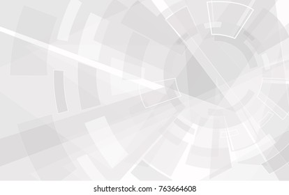 Abstract technology style background. Elegant gray backdrop for web site, tech presentations, cover template and wallpaper. Useful for engineering design solutions, banner and surface