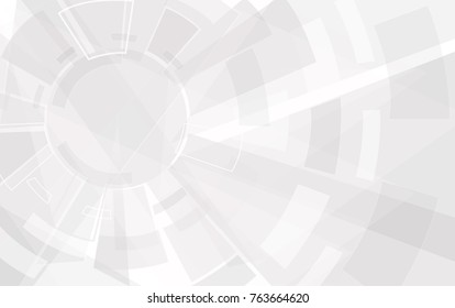 Abstract technology style background. Elegant gray backdrop for web site, tech presentations, cover template and wallpaper. Useful for engineering design solutions, banner and surface
