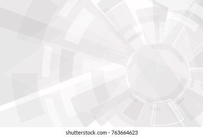 Abstract technology style background. Elegant gray backdrop for web site, tech presentations, cover template and wallpaper. Useful for engineering design solutions, banner and surface