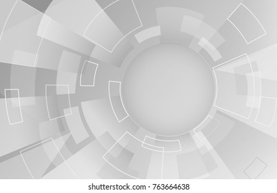 Abstract technology style background. Elegant gray backdrop for web site, tech presentations, cover template and wallpaper. Useful for engineering design solutions, banner and surface