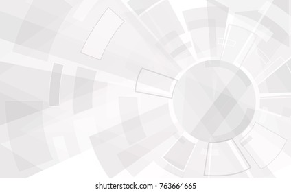 Abstract technology style background. Elegant gray backdrop for web site, tech presentations, cover template and wallpaper. Useful for engineering design solutions, banner and surface