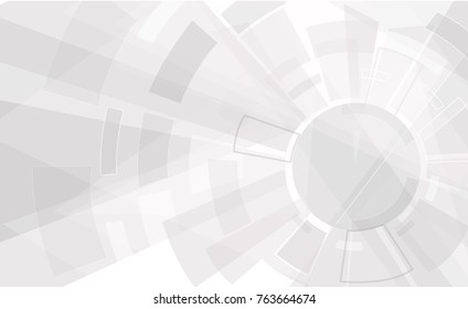 Abstract technology style background. Elegant gray backdrop for web site, tech presentations, cover template and wallpaper. Useful for engineering design solutions, banner and surface