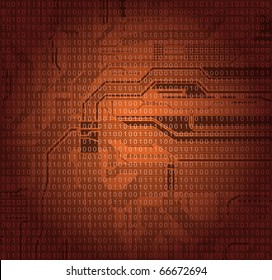 Abstract technology style background  Eps10