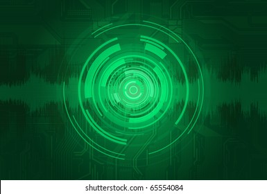 Abstract technology style vector background eps10