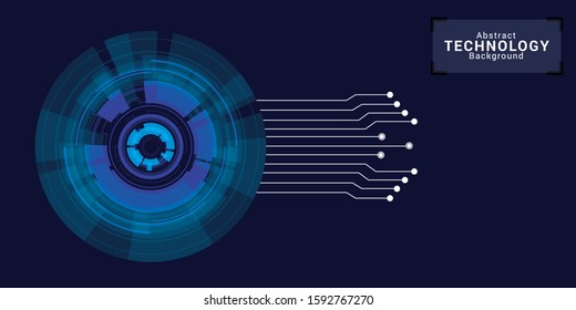 abstract technology telecoms innovation concept background flat futuristic design
