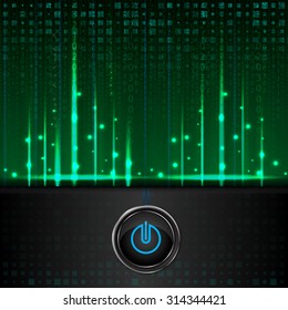 abstract technology theme vector background