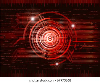 Abstract technology theme vector background. Eps10