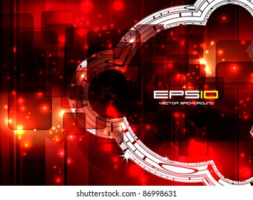 Abstract technology vector
