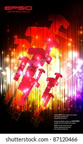 Abstract technology vector