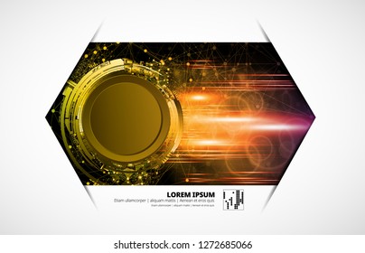 Abstract technology vector background