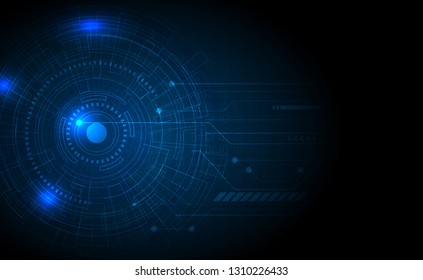 Abstract Technology Vector Background Stock Vector (Royalty Free ...