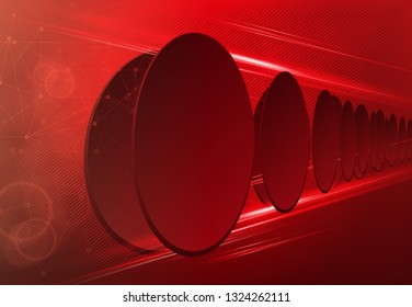 Abstract technology vector background