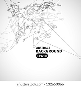 Abstract technology vector background