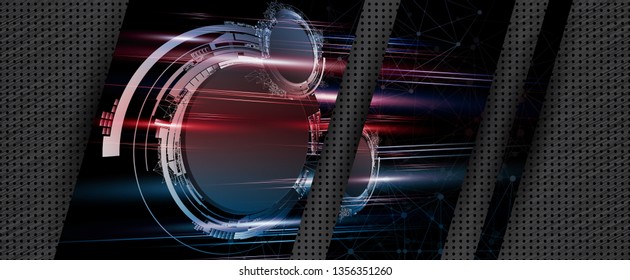 Abstract technology vector background