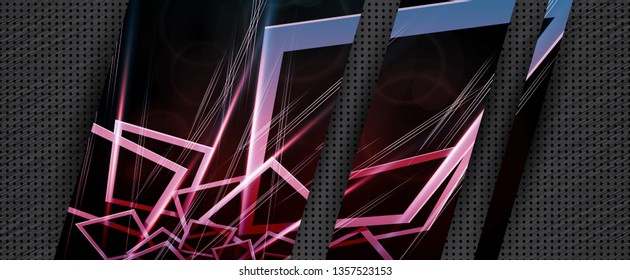Abstract technology vector background