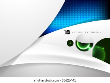 Abstract Technology Vector Background
