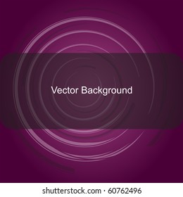 Abstract technology vector background with circles