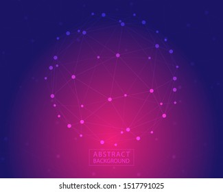 Abstract technology vector background for copy space and texture