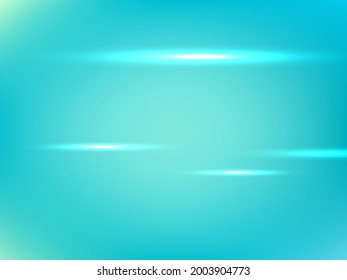 Abstract technology vector background with hi speed lights turquoise backdrop with light motion. High speed movement design.