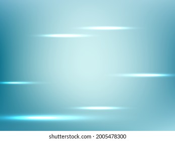 Abstract technology vector background with hi speed lights blue light motion. High speed movement gradient design. Hi-tech abstract technology background.