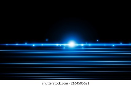 Abstract technology vector background with Hi speed lights dark backdrop with Arrow Light out triangle background Hitech communication