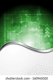 Abstract technology vector design