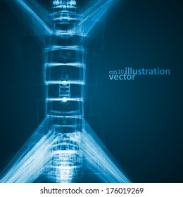 Abstract technology, vector futuristic illustration eps10, creative dynamic element.