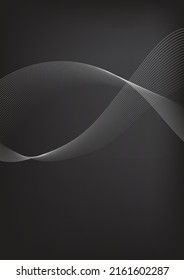 abstrakte Technologie schwach weiß. schwarzer Farbverlauf-Hintergrund. für Design-Elemente mobil.