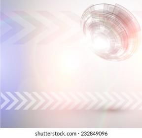 Abstract techology background. Vector eps10.