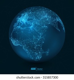 Abstract Telecommunication Earth Map |
Communication concept - EPS10 vector design