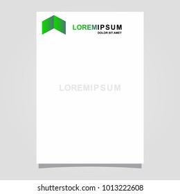 abstract template background blue and white color set, suitable for flyers, letterhead, brochure and magazine.modern design. vector illustration