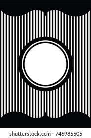 Abstract template background with circles and lines for design