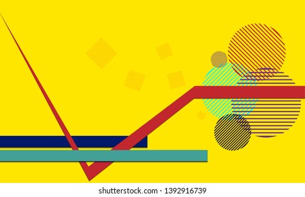 Abstract template background geometric,  modern further and science. Vector illustration design.   