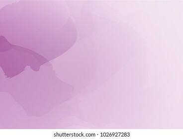 Abstract template background same watercolor style vector art pastel tone, pink purple white violet