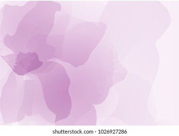 Abstract template background same watercolor style vector art pastel tone, pink purple white violet