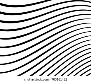 Abstract template background with smooth line wave design