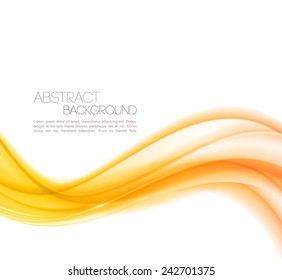 Abstract template background with wave