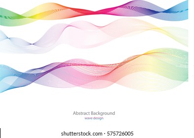 Abstract template background with wave design.