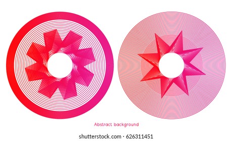 Abstract template background with wave design.