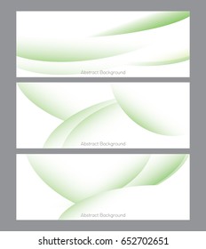 Abstract template background with wave design.