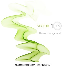 Abstract template background with wave lines 