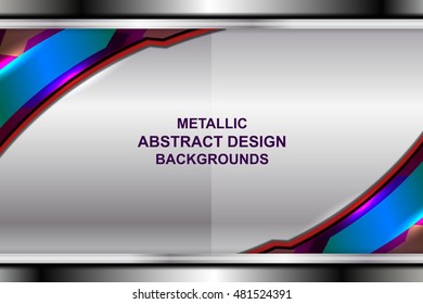 Abstract Template Backgrounds, vector illustration