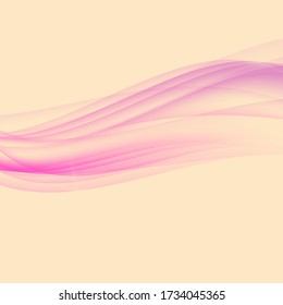 Abstract template background.Smoke wavy lines for brochure, website, flyer design.A wave moving design element.