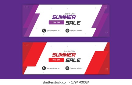 Abstract Template banner and cover ads, ads, banner social media, banner fashion sale.