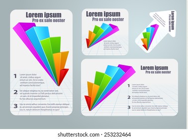 Abstract template brochure for design. eps 10