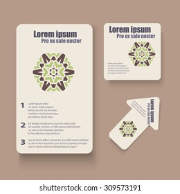 Abstract template brochure for design. eps 10